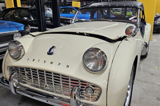 1962 Trium TR3A 1962 Blue