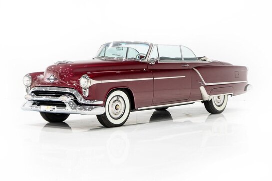 1953 Oldsmobile 98 1953 Etna Maroon 1953 Oldsmobile 98 1953 Etna Maroon