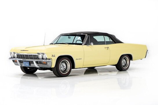 1965 Chevrolet Impala SS 1965 Yellow 1965 Chevrolet Impala SS 1965 Yellow
