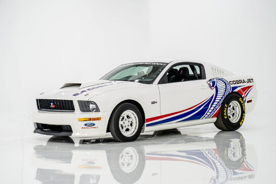 2008 Ford Mustang Cobra Jet # 44 of 50 2008 White 2008 Ford Mustang Cobra Jet # 44 of 50 2008 White